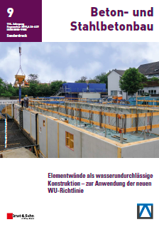 Bild Wände in WU Ausführung