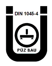 Übereinstimmungszeichen Ü nach DIN 1045-4, PÜZ Bau